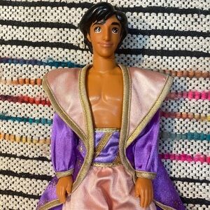 Disney Vintage Aladdin Doll by Mattel Barbie size Doll